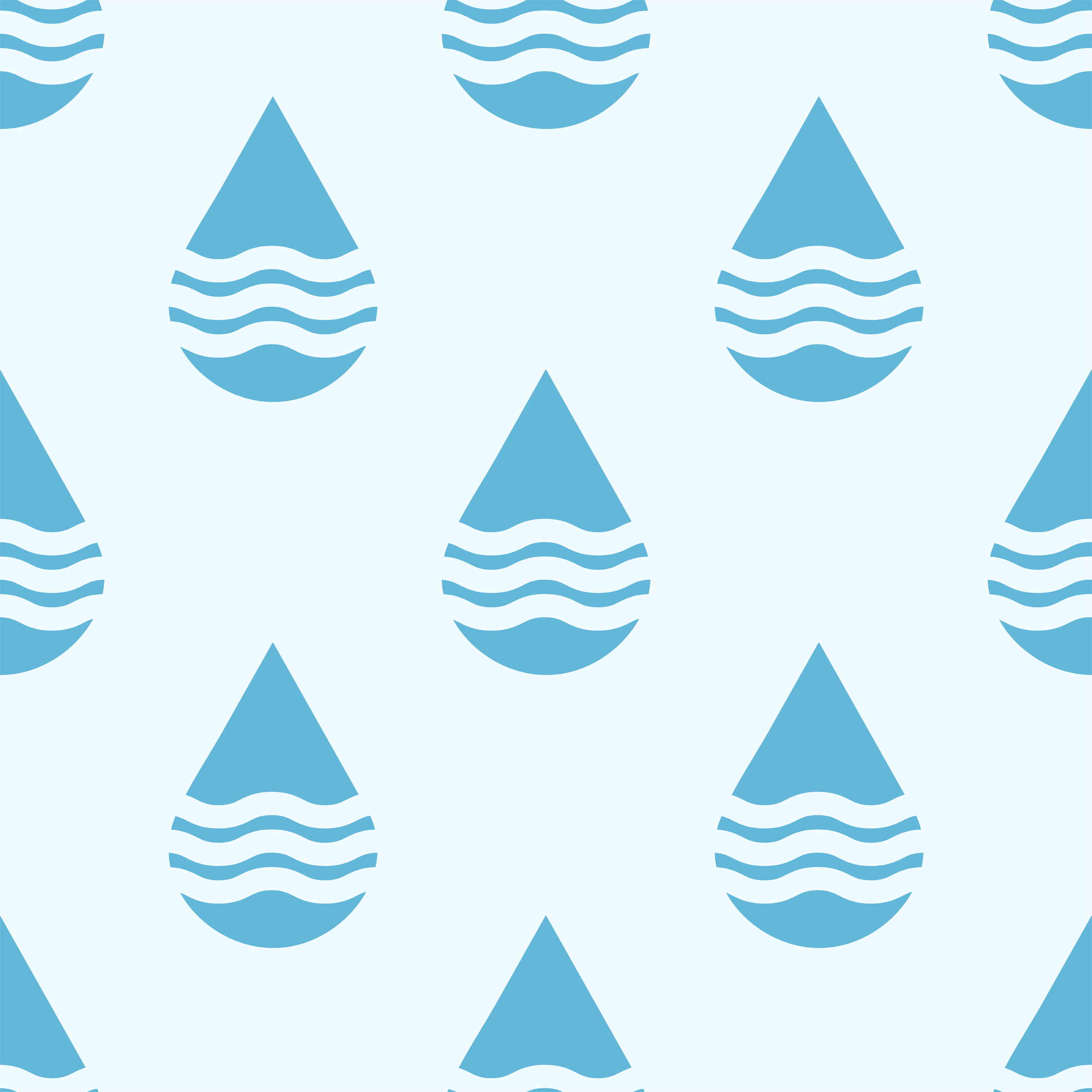 seamless water drop pattern with repeating icon