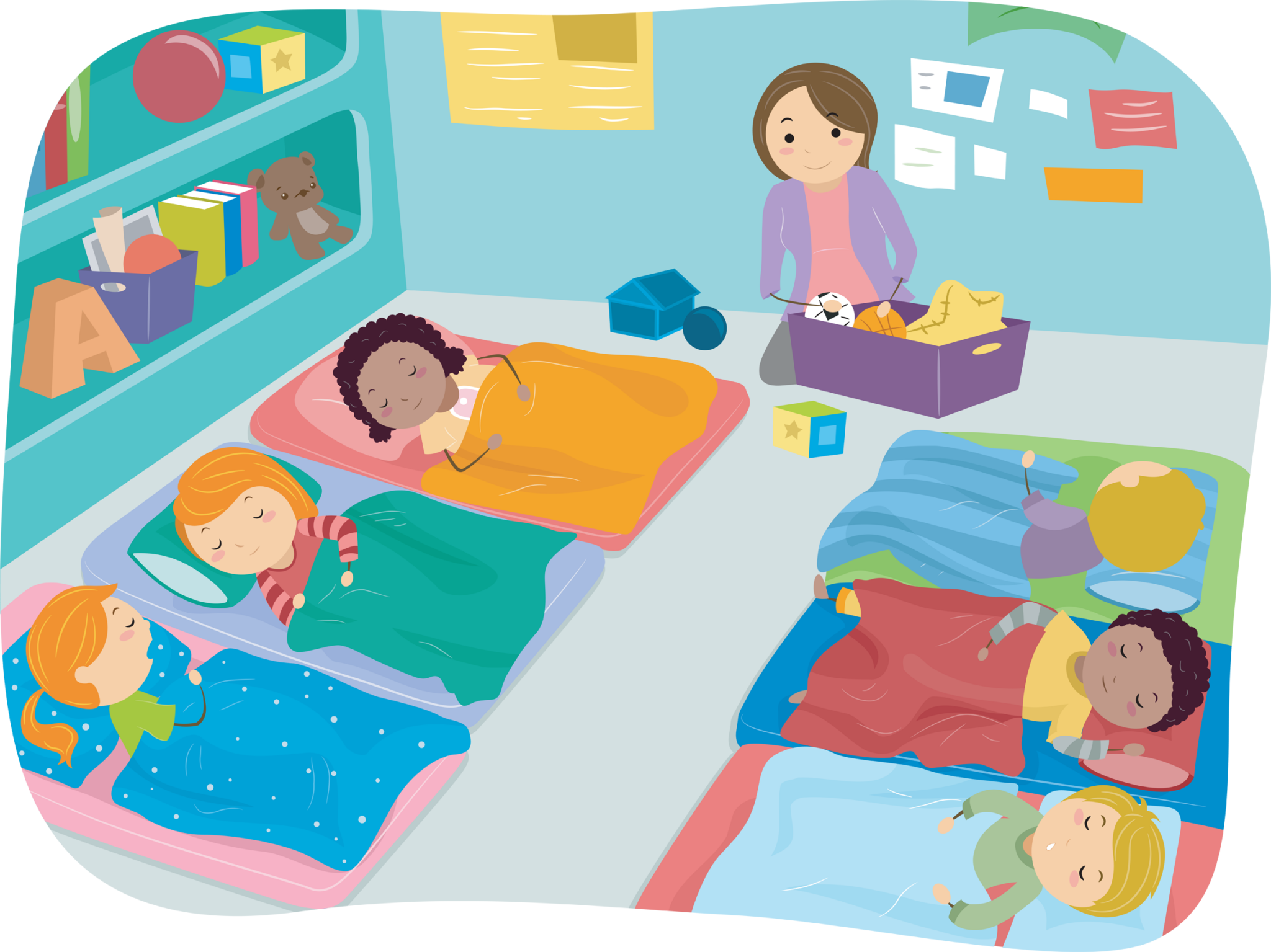 navigating-nap-time-tips-for-teachers-parents-clipart-blog