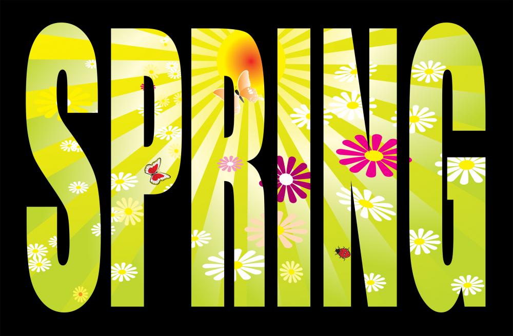 Spring Typography